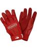 Franklin CFXCHROME Batting Gloves, Ambidextrous, Red, 20593, Ambidextrous/S