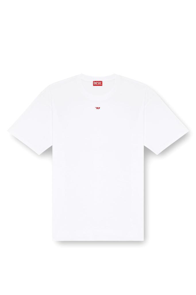 Diesel With One Point A149290GRAI L White 100 Men's T-shirt