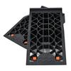 Portable Anti-slip Rubber Car Ramp for 5 Ton Vehicles