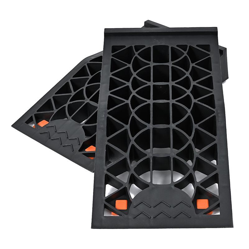 Portable Anti-slip Rubber Car Ramp for 5 Ton Vehicles