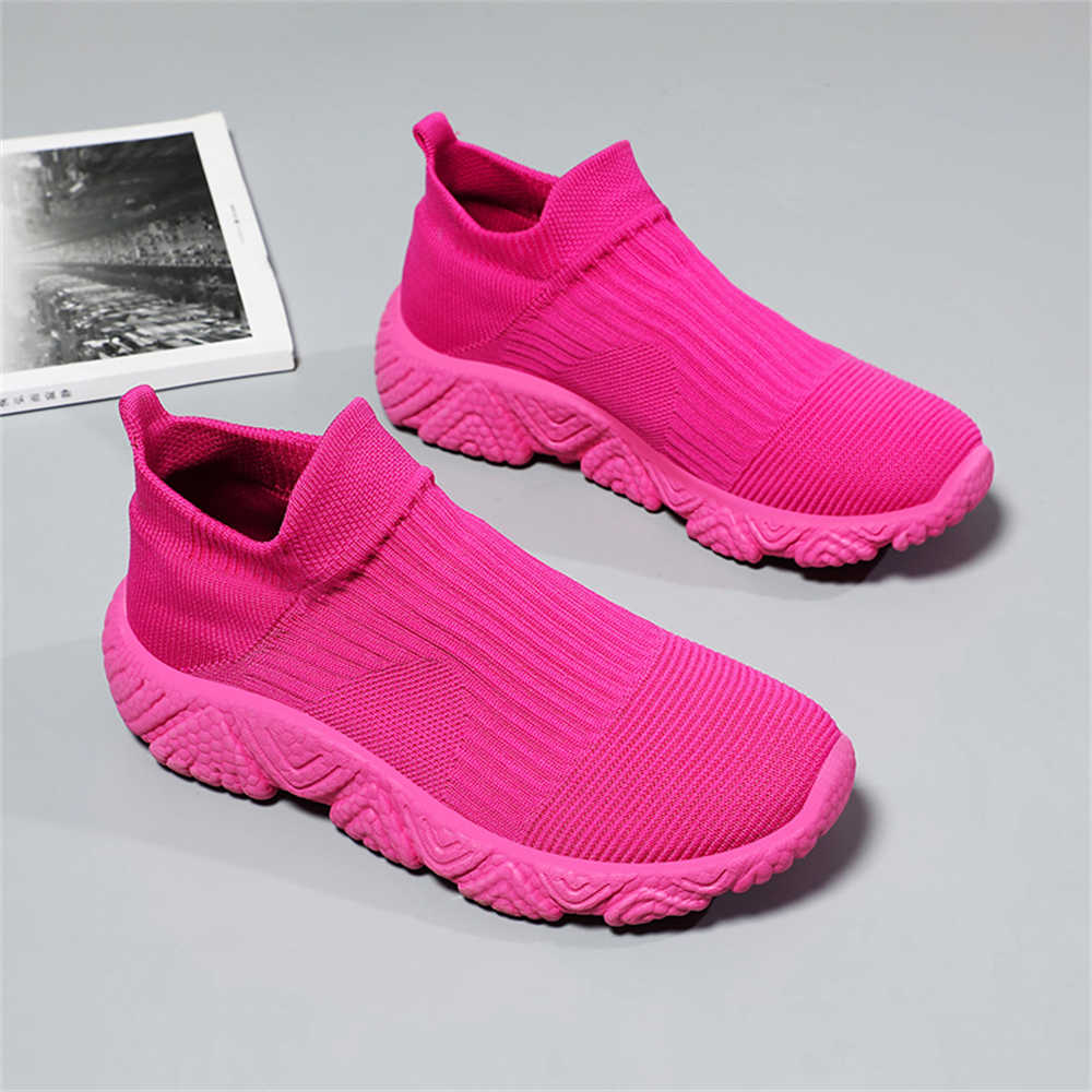 Fashion Extra Large Sizes Lace-free Ladies Sneakers Casual Shoes Colorful Boots For Women Sports To Play Promo Trainers Racing