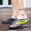 Summer New Men's Shower Slippers Flip-flops Indoor and Outdoor Home EVA Sandals Non-slip Casual Beach Men's Shoes Mesh Slippers