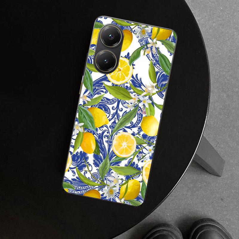 Citrus Limon Linnaeus Phone Case Cover for Xiaomi Poco X6 X5 X7 Pro F7 Ultra Redmi 15C 15 13C 13 12C 12 10C 10 10A 9C 9A 9T 9 Co