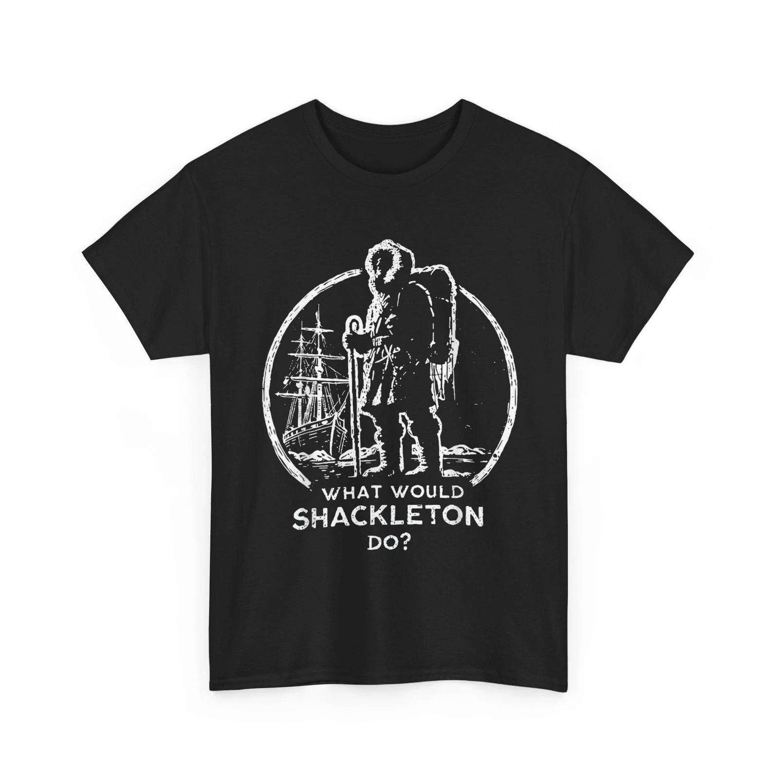 Shackleton Do, Leadership Energy, Managers Retro Vintage T-Shirt S