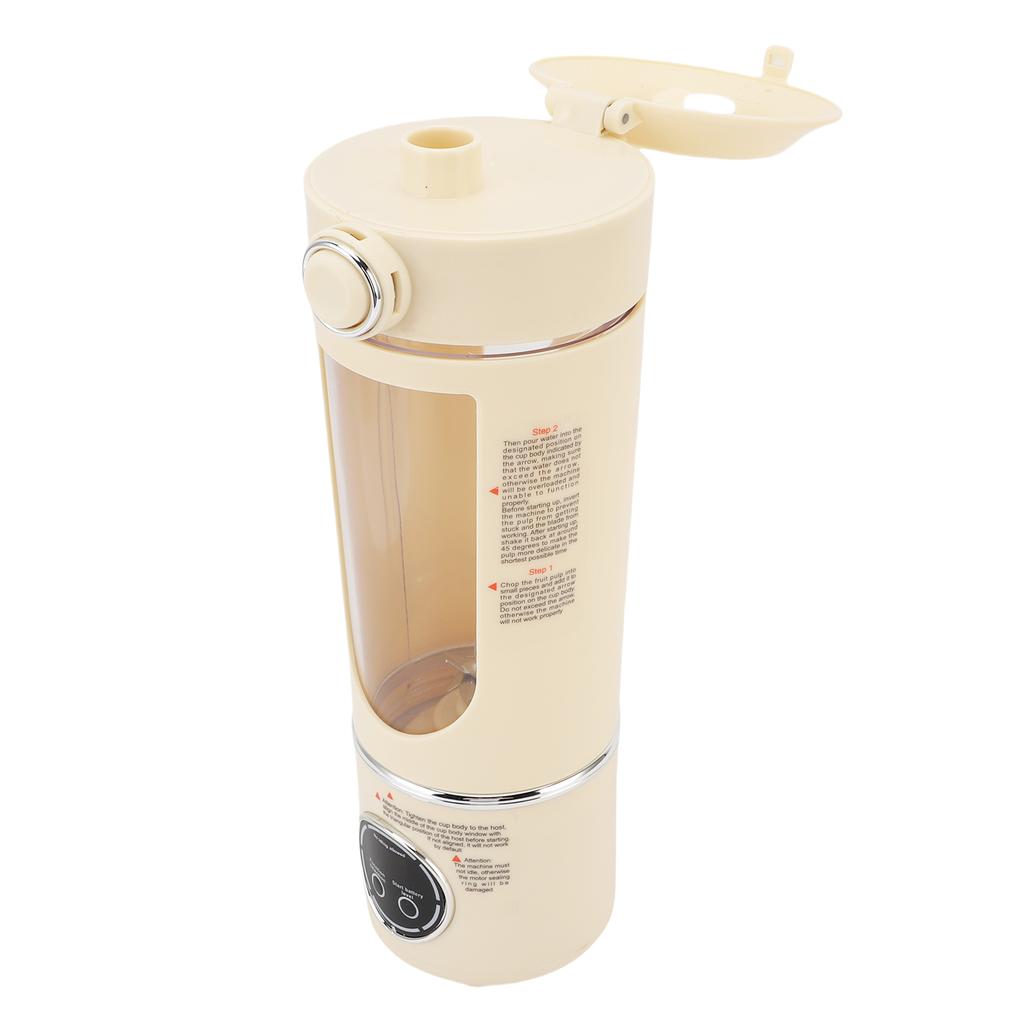 Portable Blender 700ML 7.4V 12 Blades Rechargeable Travel Mini Juicer Cup Fruit Mixer for Gym Home