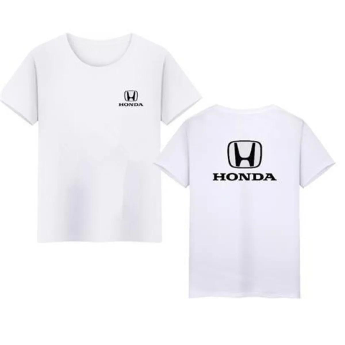 

Honda 2026 Лето Новые Горячие Короткие Комбинезоны Магазин 4S Авто Красота Ремонт Клуб Друзей Авто Свободная Футболка Чистый Хлопок 4XL