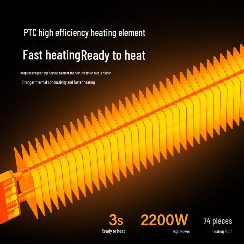 Oaks NDL220-B81 Energy-Saving Vertical Convection Heater for Whole House or Bedroom