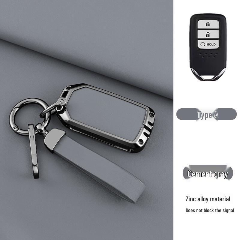 Stylish Metal Car Key Case for XRV, Fit, Vezel, URV, Fengfan, Xiangyu - Personalized Luxury Remote Shell Cover