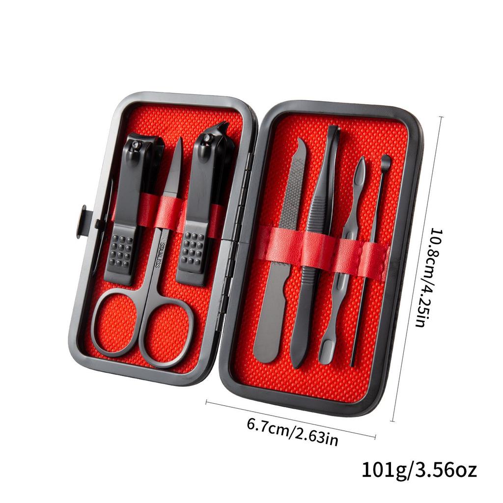 Carbon Steel Nail Clipper & Manicure Set: Household Beauty Tools
