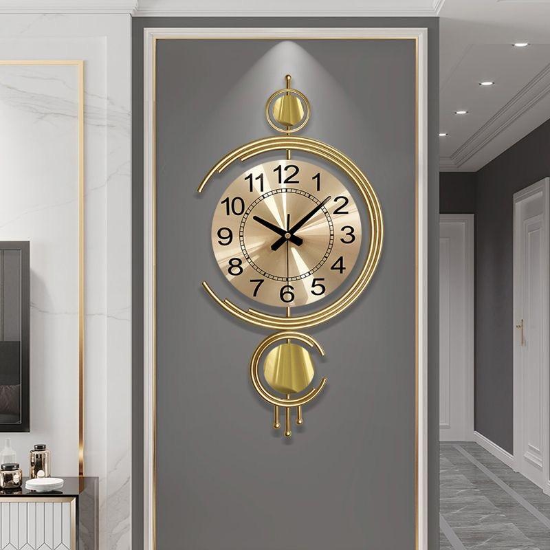 Clocks Wall Clocks Living Rooms Creative Wall Hanging Light Luxury Decorative Clocks Used for Dining Rooms Bedrooms Study Rooms