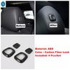 Lift Button Air AC Vent Gear Box Panel Cover Trim For Mercedes-Benz GLA 220 H247  - 2024 ABS Carbon Fiber Look Accessories