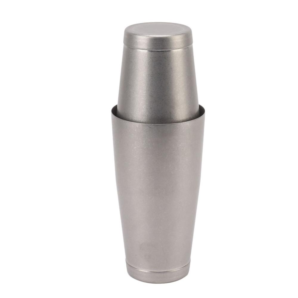 2 Section Design Weighted Cocktail Shaker Leak-Proof Professional Bar Shaker Wine Mixing