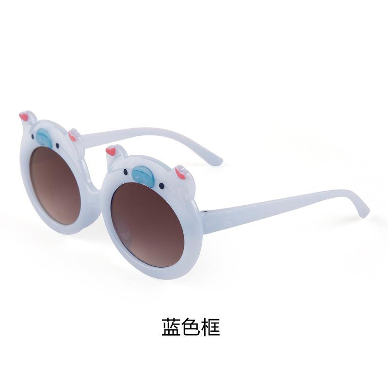 Children's sunshade UV protection sunglasses boys and girls baby cute cartoon piggy sunglasses trend