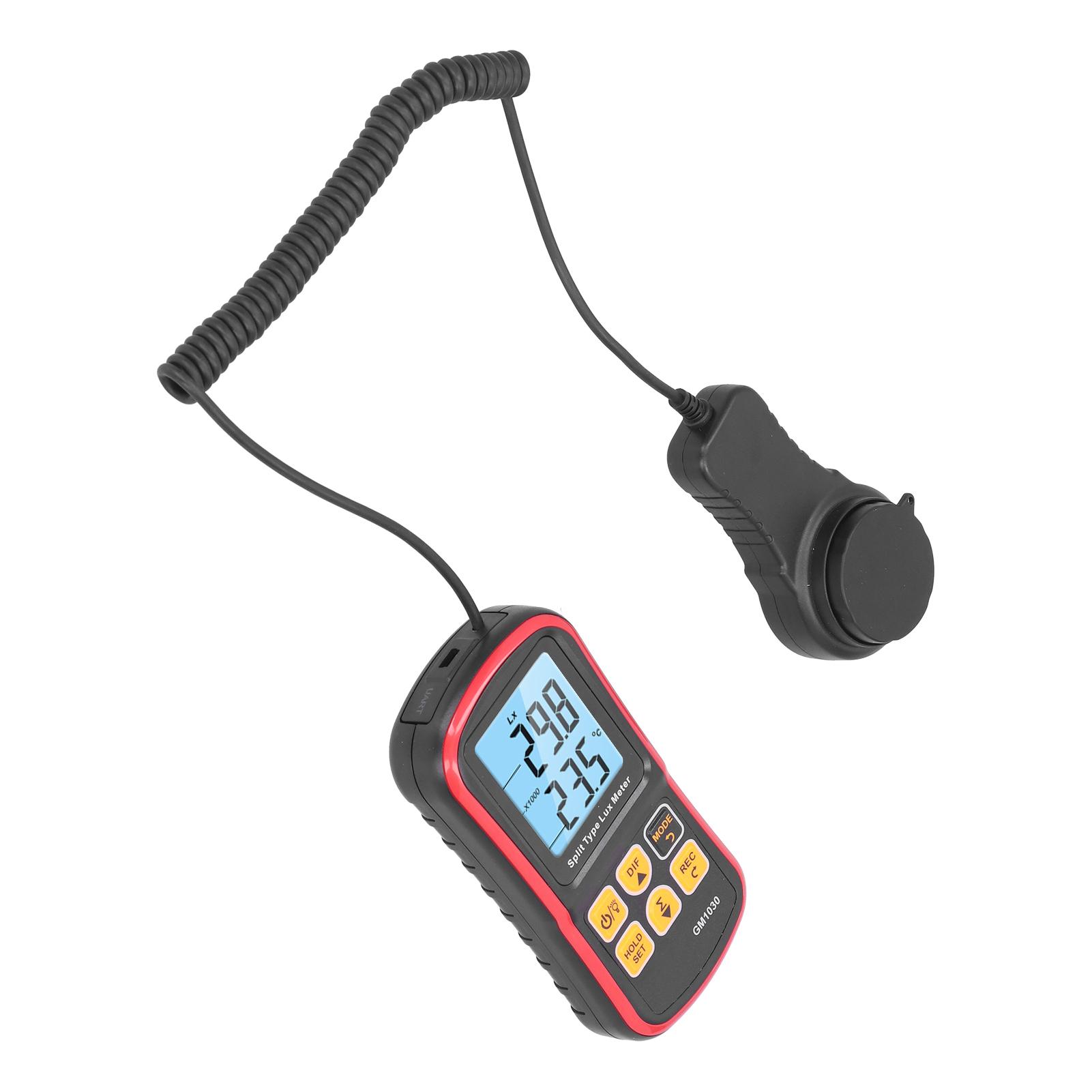 

BENETECH Digital Luminance Meter HighAccuracy Handheld Industrial MultiFunction Illuminance Meter
