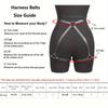 Women Sexy Garter Belt  Harness Lingerie Body Stockings Leg Harness Fetish Erotic Rave Sword Belts Goth Bodysuit