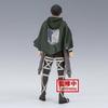 Banpresto Attack on Titan The Final Season Levi Figure, 6 Inch