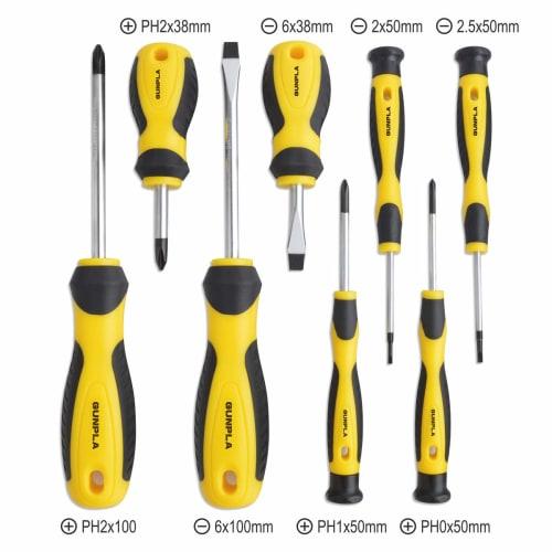 Gunpla Phillips and Flathead Screwdriver Set (8 pieces)