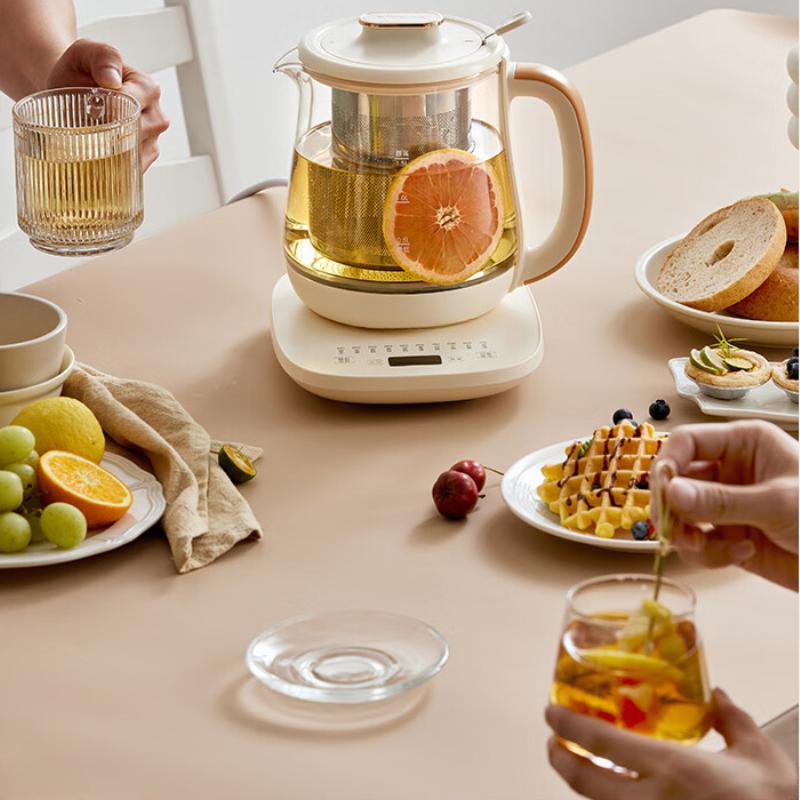 220V Home Office Health Pot Household Multi-functional Tea Maker 304 Stainless Steel Strainer Flower Teapot