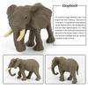 12PCS Mini Forest Animals Figures Toy Simulation Forest Animals Figurines Playset PVC Wild Animal