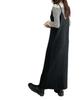 Titibait AEXP4190 Knit Camisole Black Women's Two-Way Dress,