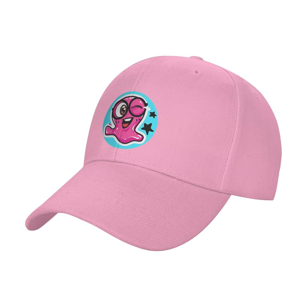 Fashion Slime Sam Curved Brim Baseball Cap Denim Dad Hat Visor Cap