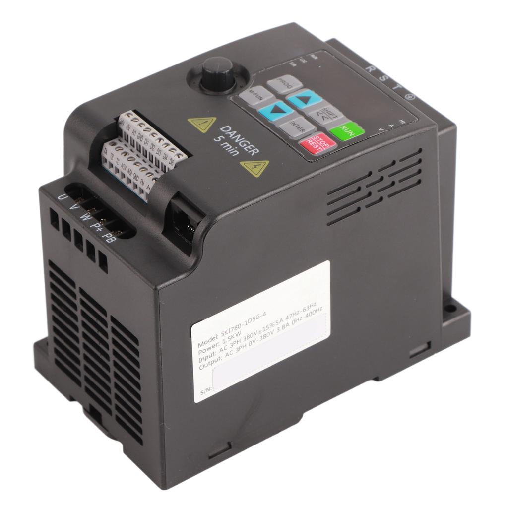 SKI780‑1D5G‑4 Mini VFD Frequency Converter Inverter 3‑Phase 380V To 3‑Phase 380V (380VAC 1.5kW)