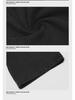 Women's 2024 Black & Gray High-Waist Wide-Leg Jeans - Loose, Slim, Straight, Floor-Length Style