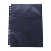 Album Collection Card Organizer Card Album Inner Page Loose-leaf Inners Black Storage Page