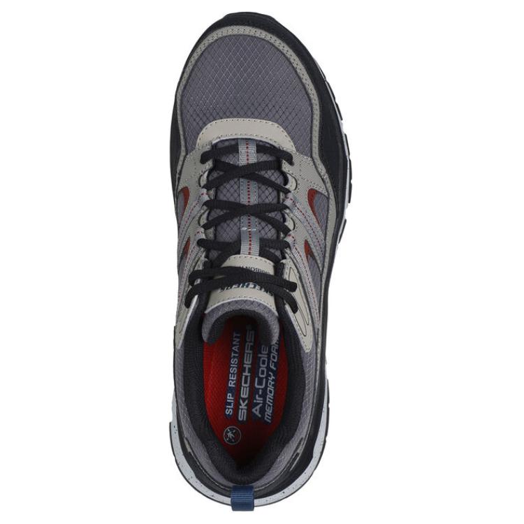 Skechers Outdoor Fashion Comfortable Shock Absorbing Wear Resistant Breathable Supportive Lightweight Rebound Low Top Hiking Shoes 237192-NMLT
