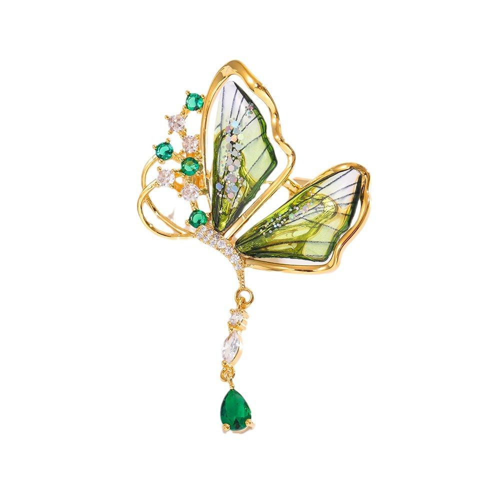 Senior brosjer blomst blad brosje pins for kvinner dress anheng mote brosjer smykker