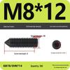 12.9 Grade Pointed Set Screw Grub Set: Headless Screws M3 M4 M5 M6 M8 M10