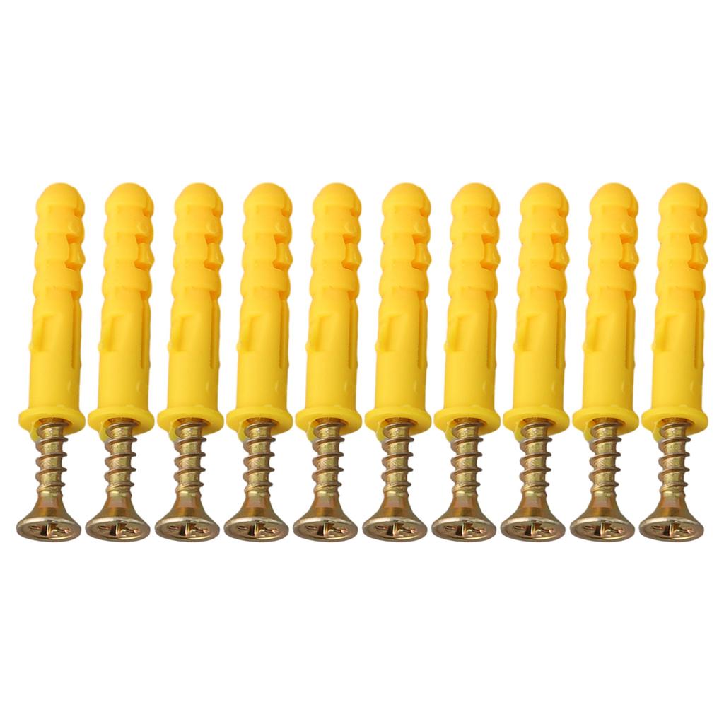 Curtain Rods Strong Grip Daily Use Stainless Steel Expansion Screws Ed Zinc Plating Household Items Carbon Steel