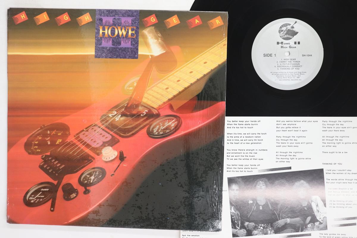 Виниловая пластинка HOWE II High Gear SH1044 SHRAPNEL 1989 США Рок Б/у