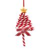 PVC Lollipop Christmas Tree Ornaments New Year Room Decor Christmas Hanging Pendant Happy New Year Home Table Decor Xmas Decor