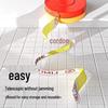 Junding Yellow and White Warning Tape