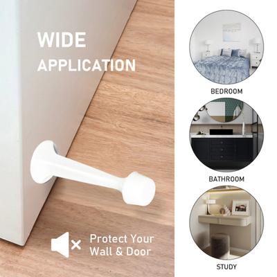 Yumuşak Kauçuk Uçlu Kapı Durdurucu Yüksek Mukavemetli Paslanmaz Korozyona Dirençli Ağır Hizmet Tipi Katı Sert Kapı Durdurucu