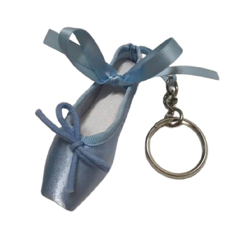 Lovely Ballet Shoe Keyring Stylish Pendant Keychains Ballet Shoe Keyrings