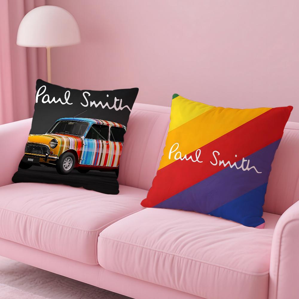 S-Smith Moda P-Paul Federa Federa antiacaro Cerniera invisibile Peluche corto setoso Copricuscino per divano