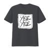 Yee Distressed Square Print T Shirt for Men and Women Fashion Streetwear vintage Washed fashion graphic designer clothes