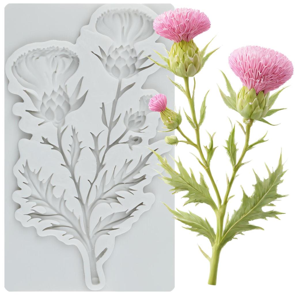 Flower Silicone Molds Orchid Butterfly Fondant Mold Cake Decorating Tools Cupcake Topper Chocolate Candy Craft Gum Paste Polymer Clay