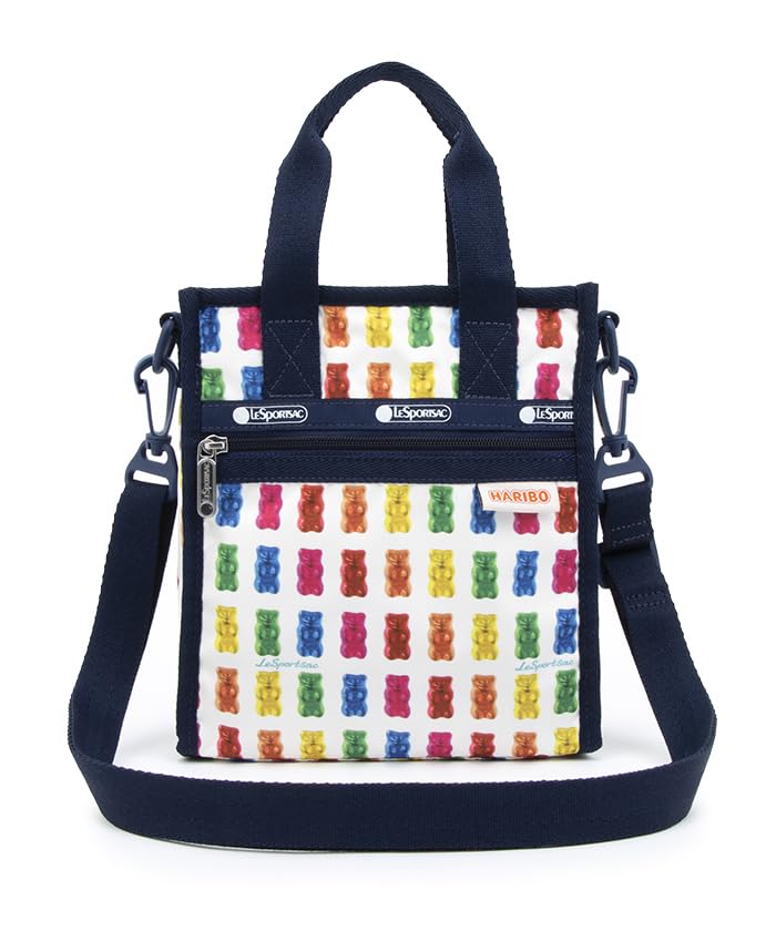

Official Shoulder Bag MINI Haribo Gold Bears Navy [LeSportsac] N/S TOTE/3714 Women s