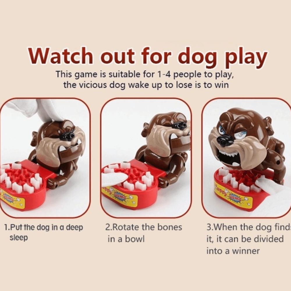 Simulation Flake Out Bad Dog Games Multifunctional Finger Bite Scary Game  Birthday Gift