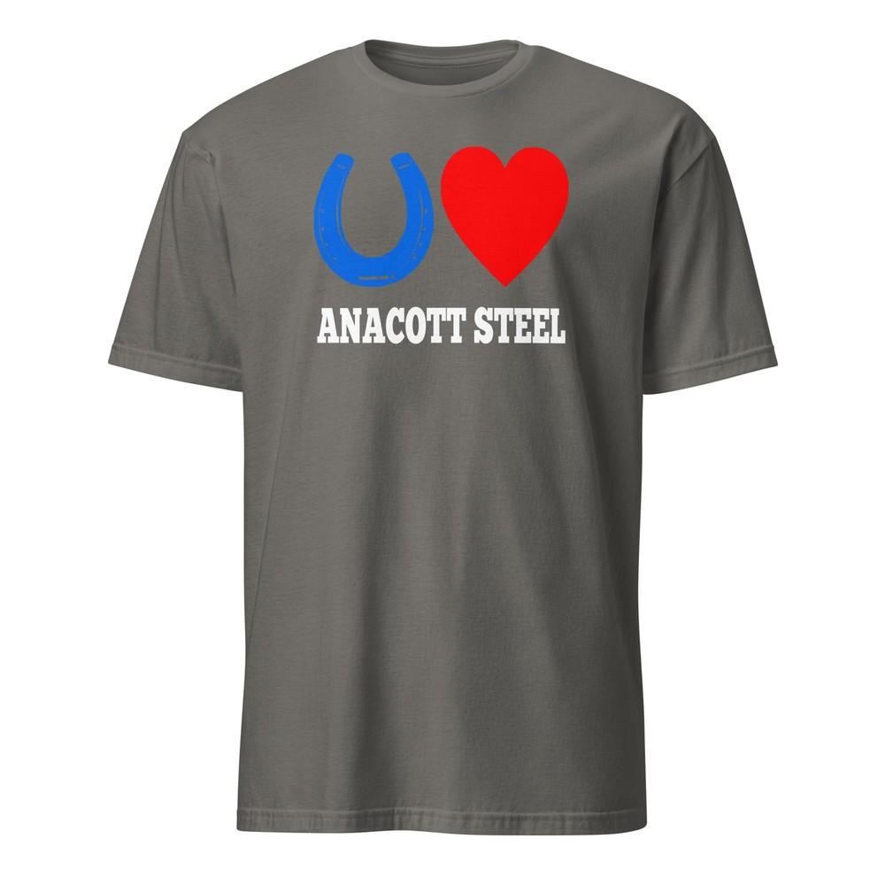 

Blue Horseshoe Loves Anacott Steel - Wallstreet Shirt - Unisex Unisex T-Shirt XL