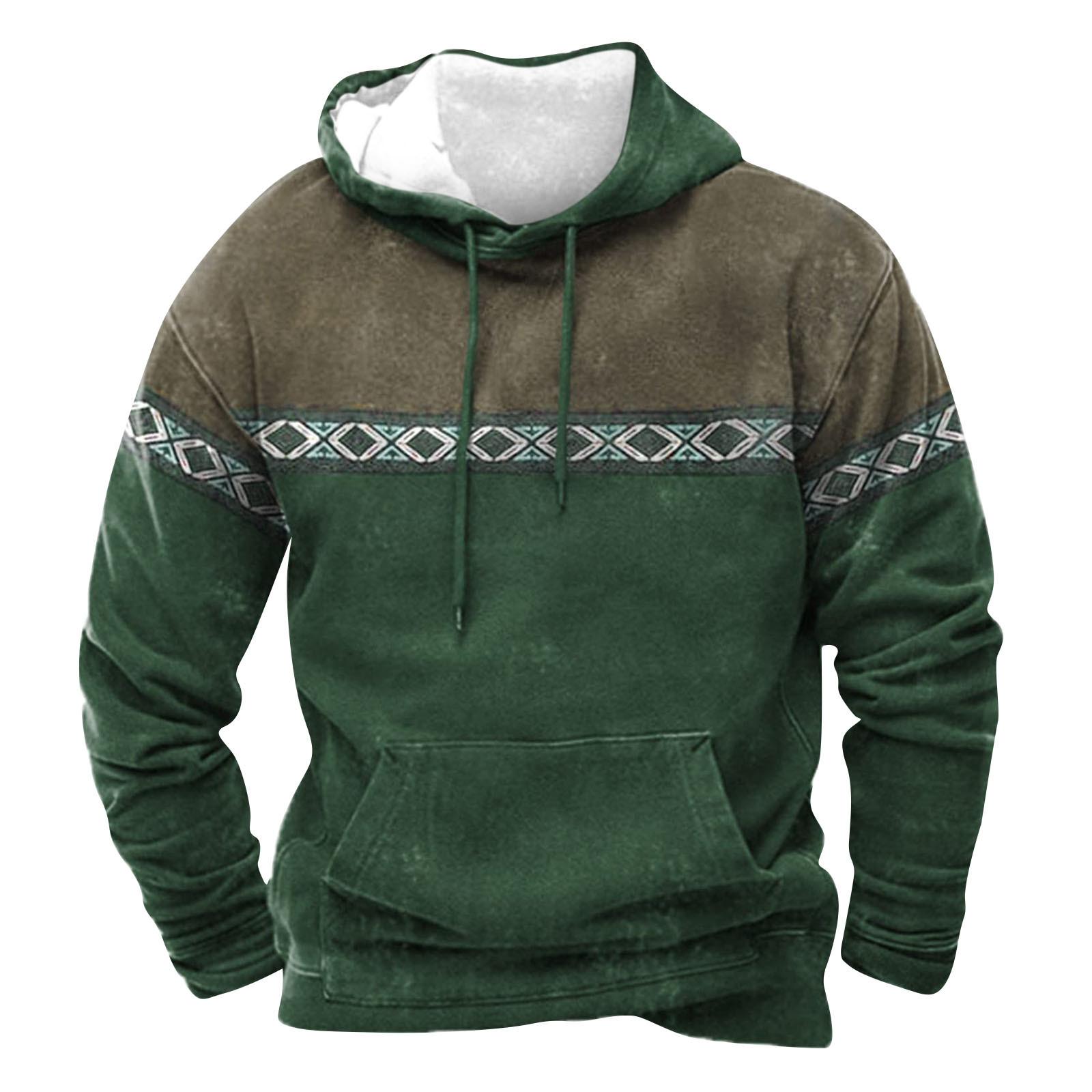 

Мужское теплое плюшевое пальто с принтом, флисовый свитер, повседневное пальто, свитер с карманами, зимнее пальто XXXXL армия зеленый