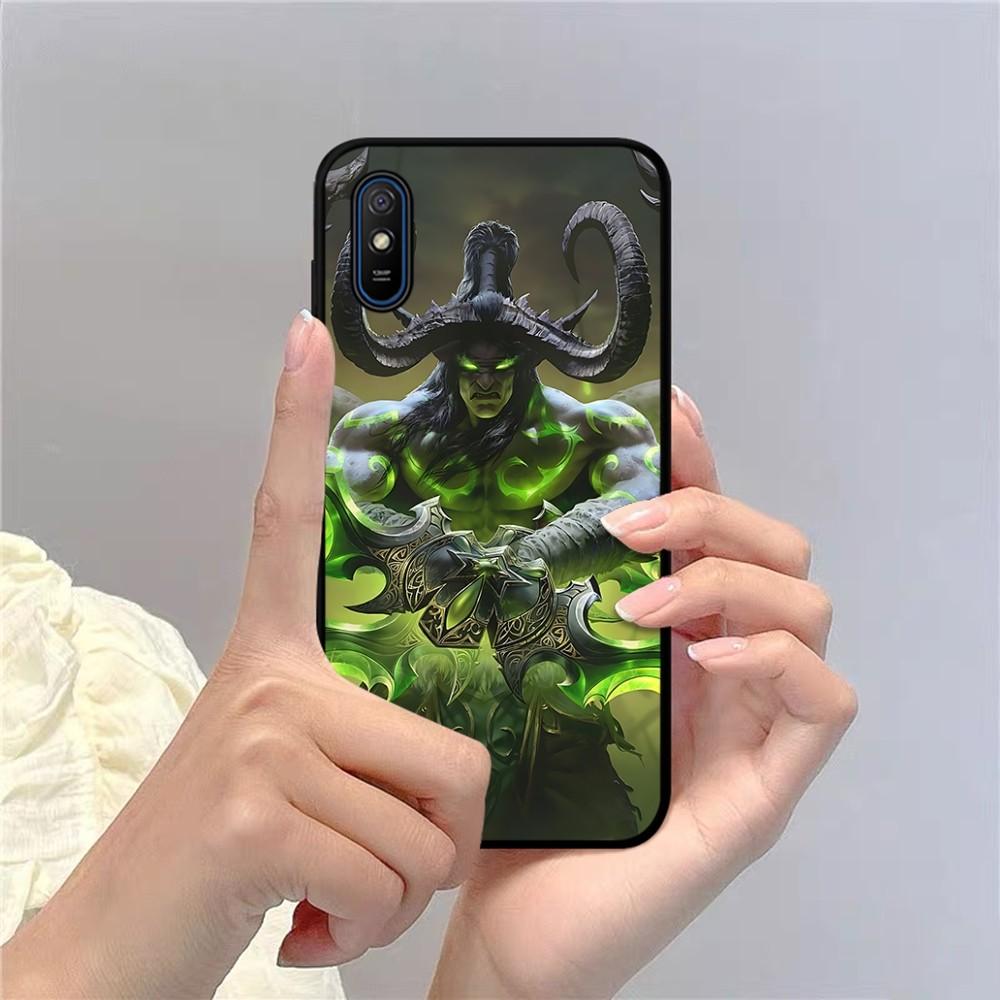 World Of Warcraft Phone Case For Redmi 5 6 7 8 9 10 Plus Pro 6 7 8 9 A GO K20 K30 K40 Pro Plus F3 Fundas