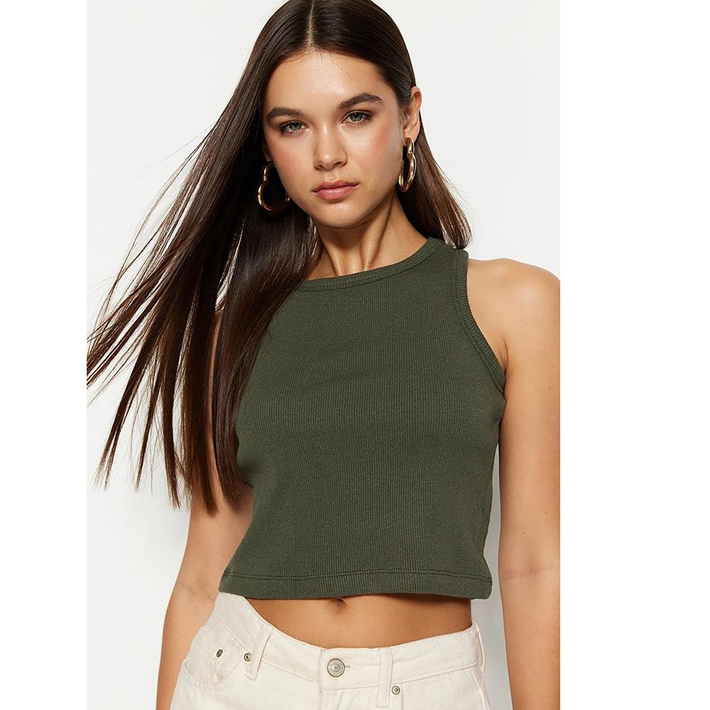 Summer Crop Tops for Women 2023 Trendy Body for Women 2 Pack