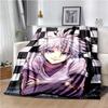 HUNTER X HUNTER Wurfdecke Anime Weiche Decke Leicht Warm Cartoon Decken für Kinderzimmer Schlafzimmer