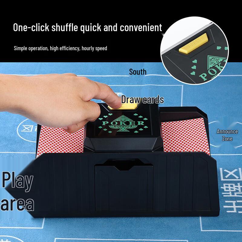 Automatic Card Shuffler with Timer