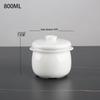 Lilang Ceramic Double Boiler Stew Pot Set