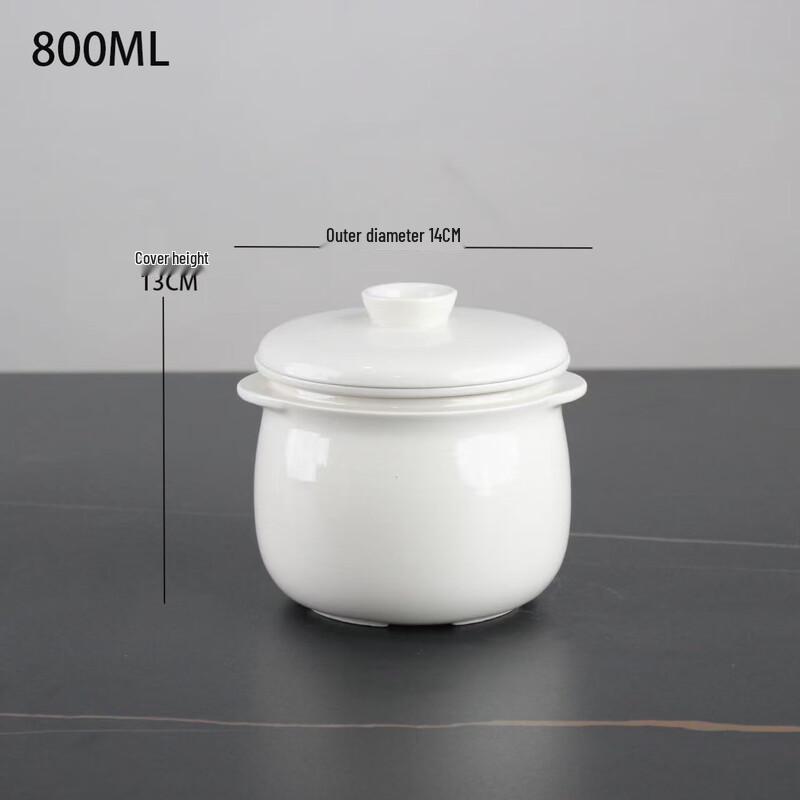 Lilang Ceramic Double Boiler Stew Pot Set